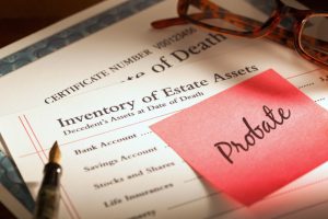 Form of Inventory of Probate Assets